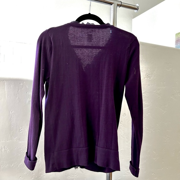 Purple cardigan - size medium - Picture 7 of 10